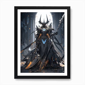 Dark Knight 5 Art Print