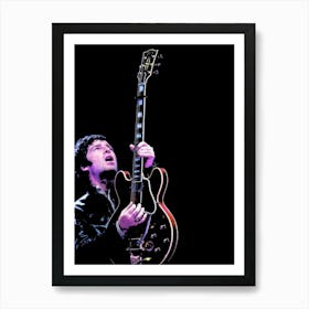 noel gallagher oasis britpop music band 3 Art Print