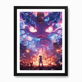 Meowth Pokemon Anime Manga Japan Poster Art Print