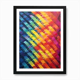 Dna Art Abstract Painting 14 Poster