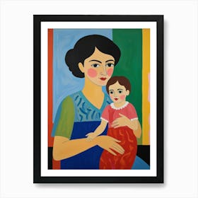 Mother And Child Art Print