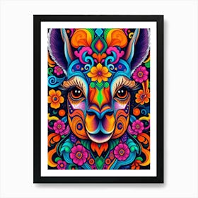 Llama 3 Art Print