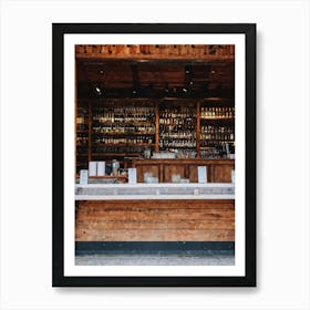 Dinner Abstract Store Blank Rustic Wooden Eatery Product People Banner Decoration Shelf 2 Art Print