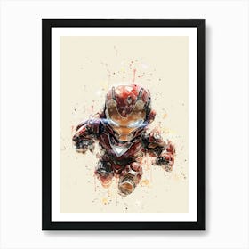 Iron Man Baby Art Print