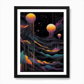 Jellyfish Art Print