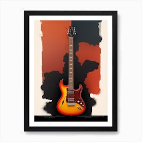 Rr Guitar Art Print