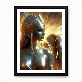 Cleopatra Portrait Artwork 170 Art Print