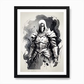 Ghost Knight Art Print