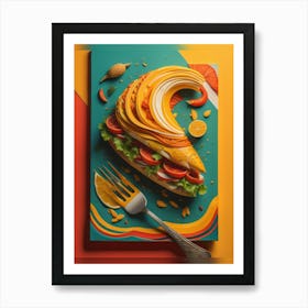 Food Art Art Print