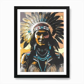 Indian Ethnic Native Art Print