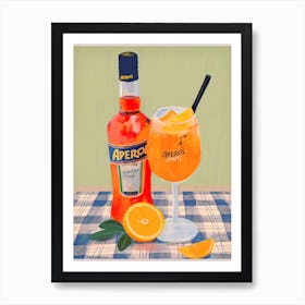 Aperol Spritz Art Print