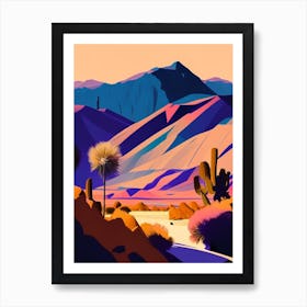 Death Valley National Park United States Of America Pop Matisse Art Print