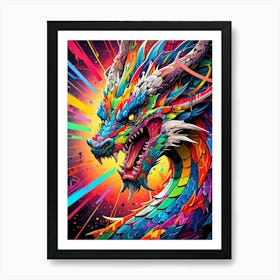 Dragon Painting 1 Art Print