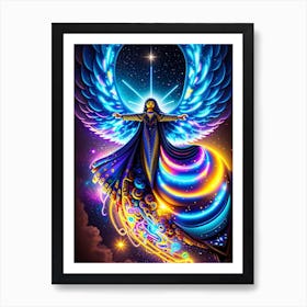 Angel Of Light 2 Art Print