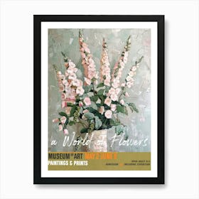 A World Of Flowers, Van Gogh Exhibition Snapdragons 4 Affiche