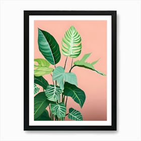 Tropical Plants Art Print