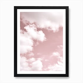 Blush Sky Art Print