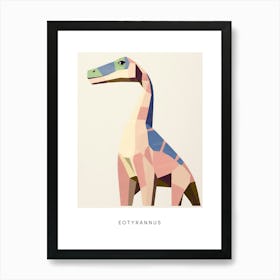 Nursery Dinosaur Art Eotyrannus 1 Poster Art Print