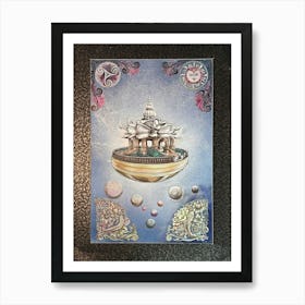 Pushpak's Air Chariot Art Print