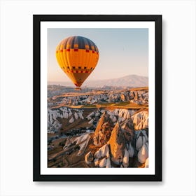 Hot Air Balloon In Cappadocia Art Print