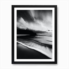 Black And White Seascape 37 Art Print