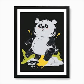 Panda Bear 7 Art Print