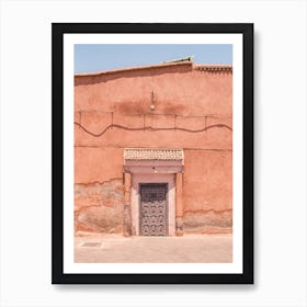 Moroccan Door Marrakech 2 Art Print