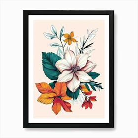 Floral Painting 3 Art Print