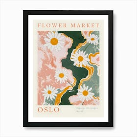 Flower Market Oslo 2 Art Print