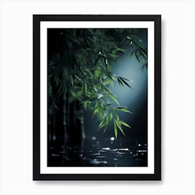 Bamboo Tree In Water 2 Art Print