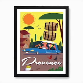 Provence Art Print