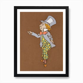 Mad Hatter (1915), Alice in Wonderland Art Print