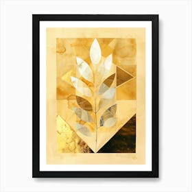 Leaf Painting Art Print