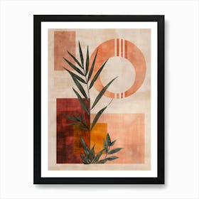 Abstract Plant Art Print