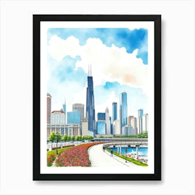 Chicago Charm 1 Art Print