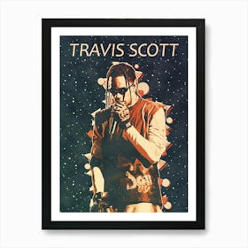 Travis Scott 63 Art Print