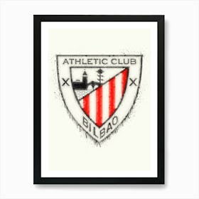 Athletic Bilbao Painting Art Print