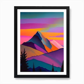The Canadian Rockies Art Print