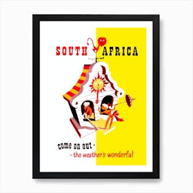 Wonderful Weather In South Africa Art Print