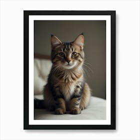 Cat Portrait 2 Art Print