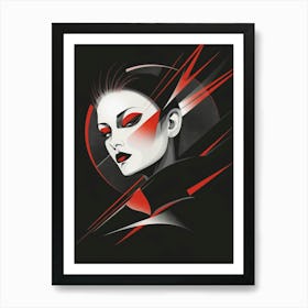 War Girl Art Print