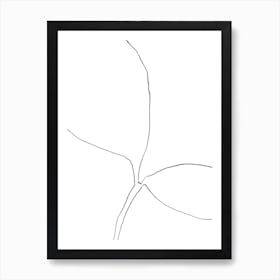 Seedling Leaning Right Art Print