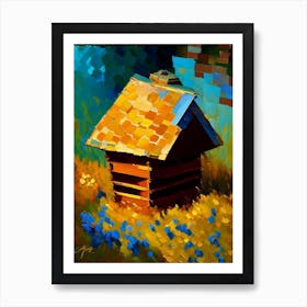 Propolis Beehive 2 Painting Art Print