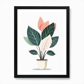 Plant In A Pot 23 Art Print