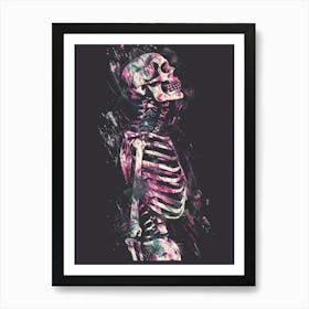 Skeleton 7 Art Print