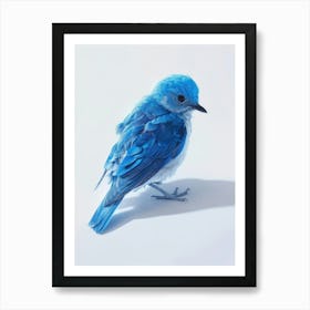 Blue Bird 5 Art Print