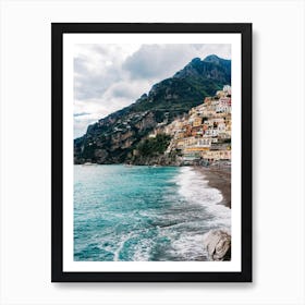 Rainy Positano XII Art Print