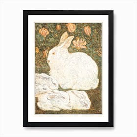 Rabbits (1878–1910), Theo Van Hoytema Art Print