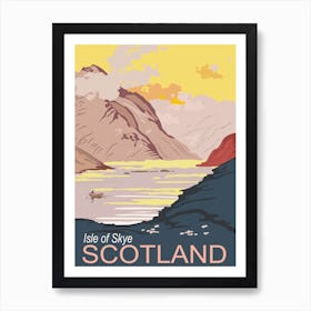 Scotland, Isle Of Skye 1 Art Print