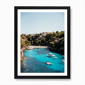 Mallorca Cala Pi, summervibes on the Spanish island Art Print